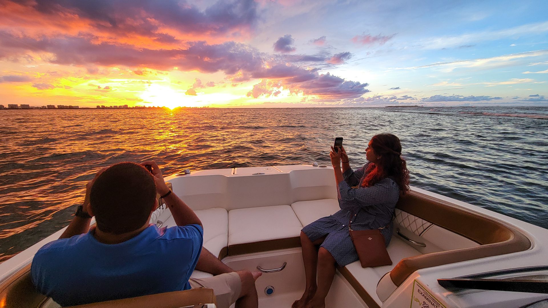 Golden hour sunset boat cruise Puerto Rico – Oceania Boat Tours & Charters