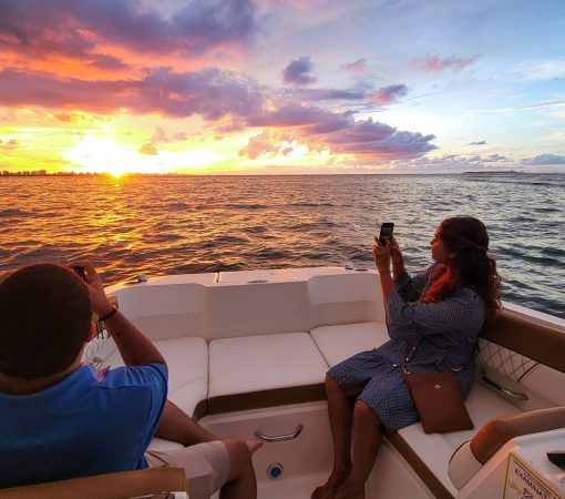 Golden hour sunset boat cruise Puerto Rico – Oceania Boat Tours & Charters